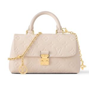 Louis Vuitton nano Madeleine Bag with Gold Accents